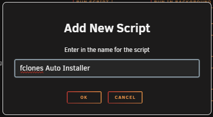 fclones Installer